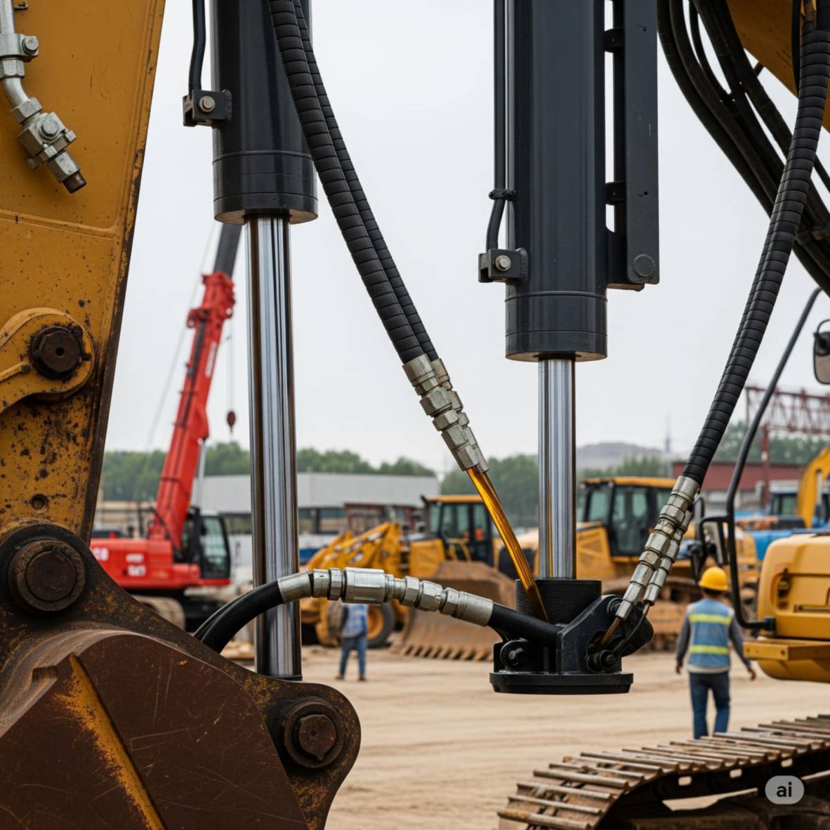 achat d'huile hydraulique pour engins de travaux publics dans le var