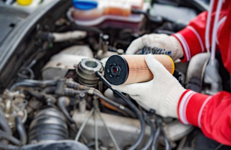 Filtration a gasoil engin de chantier var 83