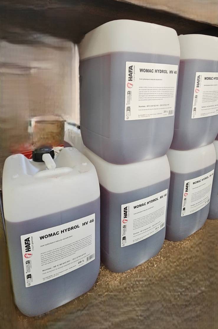 vente huile hydraulique 20L dans le Var proche de Draguignan