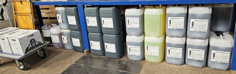 vente d'huile hydraulique HV68 HV46 dans le Var au Thoronet