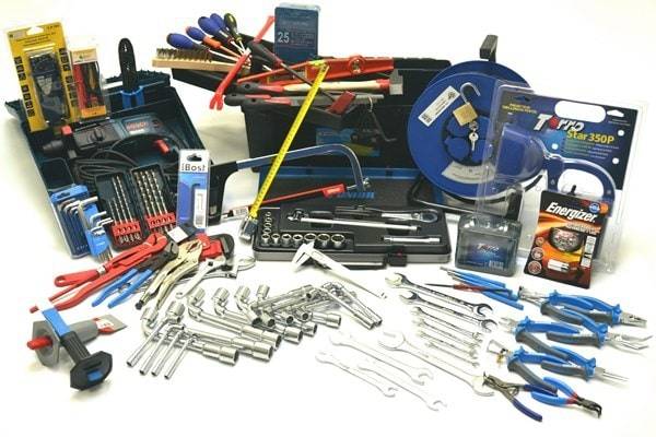 Outillage d'atelier manuel